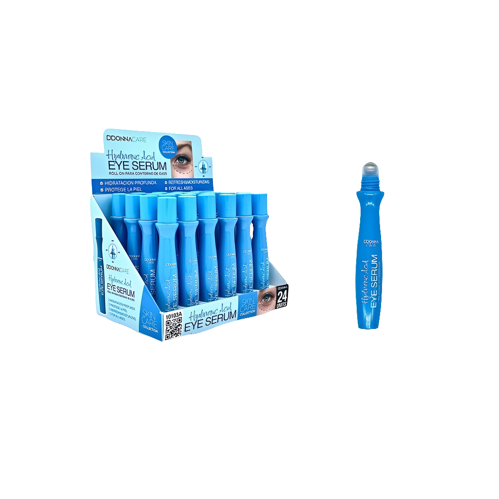 SERUM APPLICATEUR ROLL ON CONTOUR DES YEUX A L' ACIDE HYALURONIQUE D'DONNA