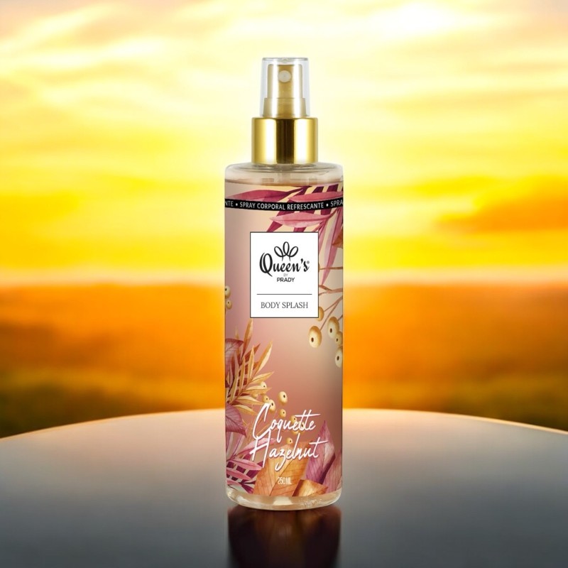 BRUME PRADY BODY SPLASH QUEEN'S COQUETTE HAZELNUT 250ML