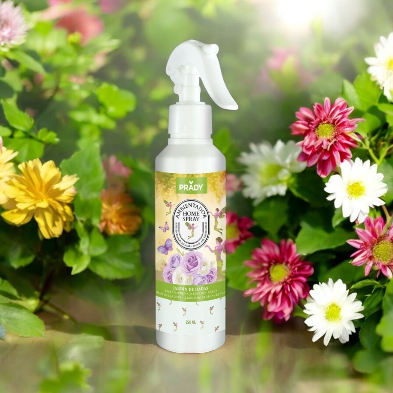 SPRAY D'AMBIANCE MAISON TISSU ET VOITURE JARDIN DE FEES PRADY 220ML