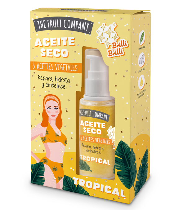 HUILE SECHE SCINTILLANTE THE FRUIT COMPAGNY 50ml