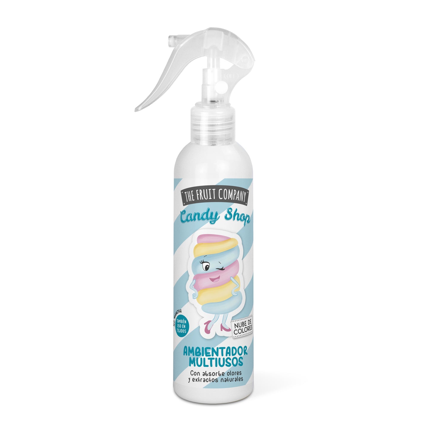 SPRAY AMBIANCE AIR ET TISSU THE FRUIT COMPANY CANDY SHOP MARSHMALLOW 200ML